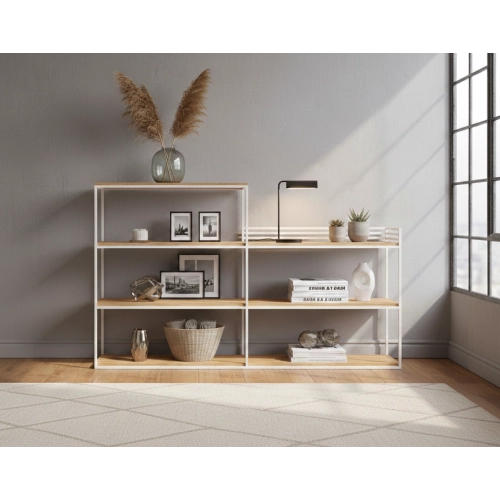 KONSOLA - REGAŁ BIAŁY SKD-365